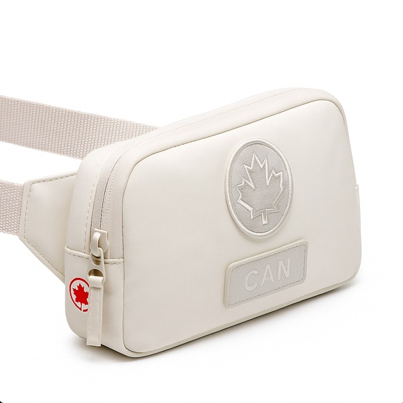 Team Canada Future Legacy Mini Belt Bag COC CPC Logo ( Beech  White ) - Picture 1 of 12